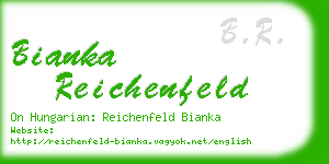 bianka reichenfeld business card